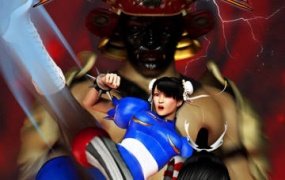 春丽+不知火舞Sin Fighters X+Secret Ending(拳皇)